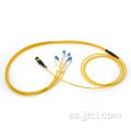 8f MPO-LC 2.0 mm dúplex cable híbrido SM